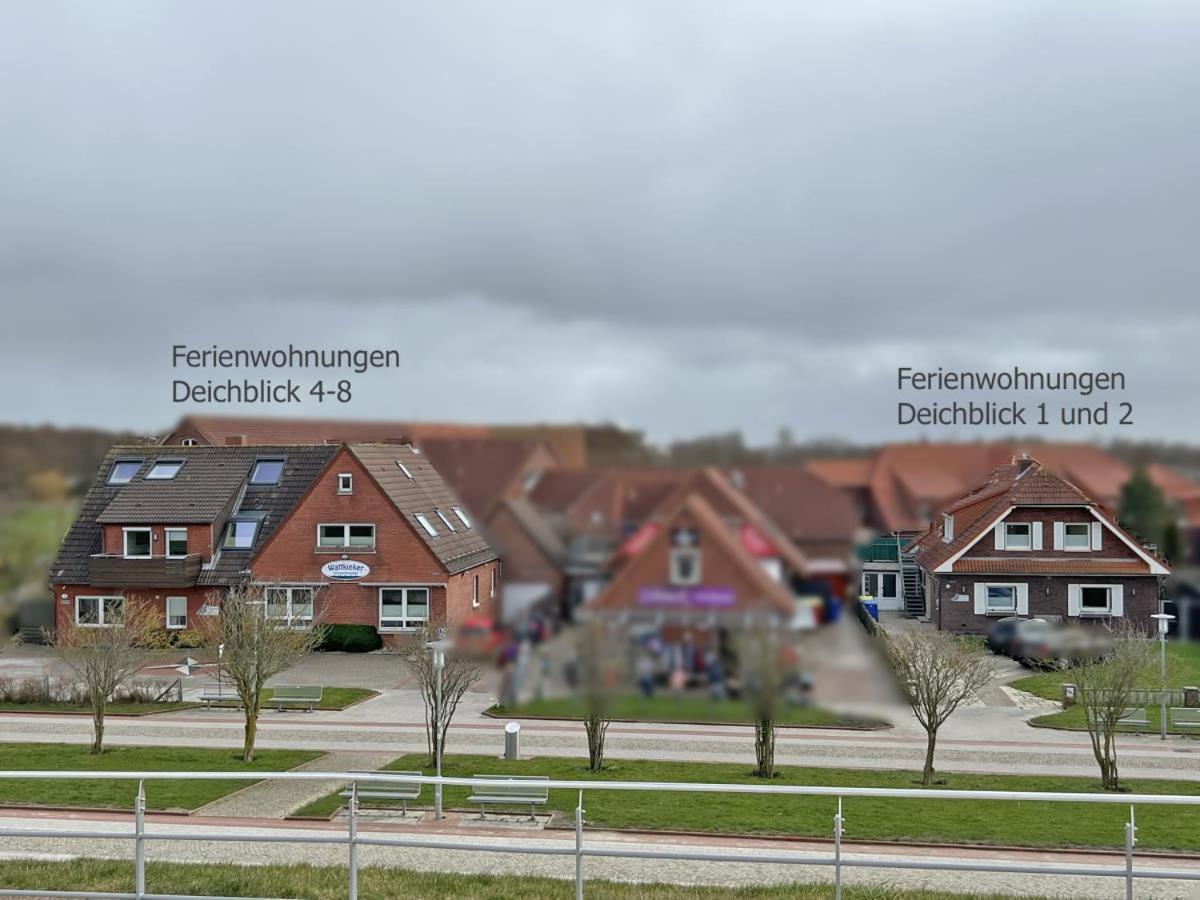 Deichblick 7 In Norddeich- Urlaub Und Erholung Am Strand นอร์เดน ภายนอก รูปภาพ